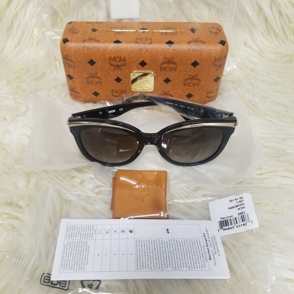MCM Black Sunglasses Modern Accessories
